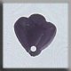 12064 Glass Treasures-Flat Bell Flower 8.5mm Amethyst (Qty. 1) THUMBNAIL